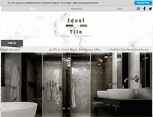 Tablet Screenshot of idealtileofgreenbrook.com